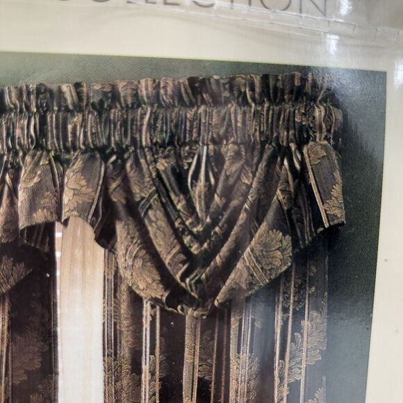 Dan River Kiara Festoon Window Valance Marquis Home Collection #553601 NIP NEW - Picture 2 of 8